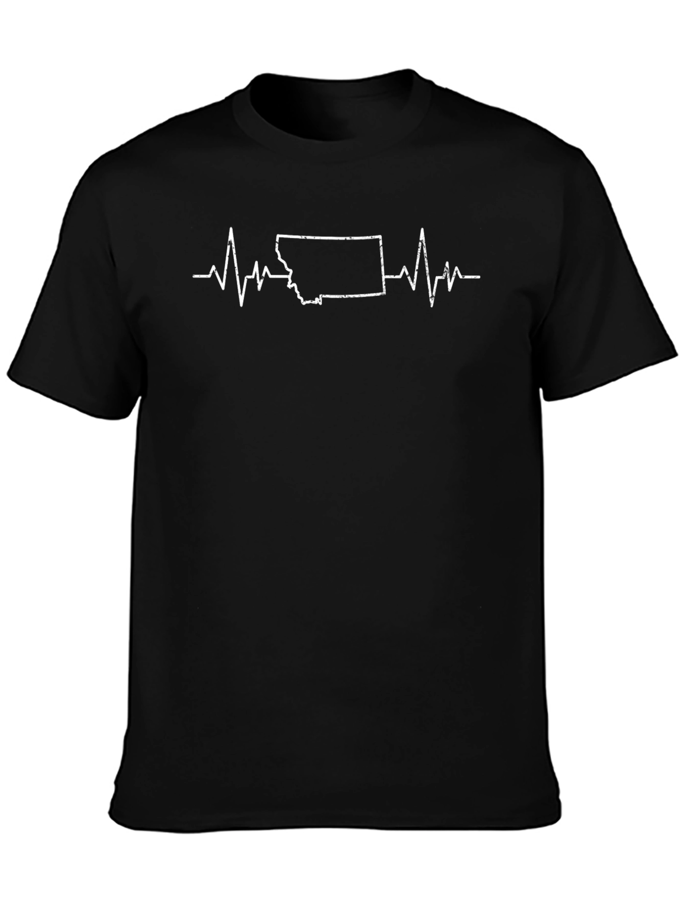 Montana Heartbeat T-Shirt - State Pride Tee