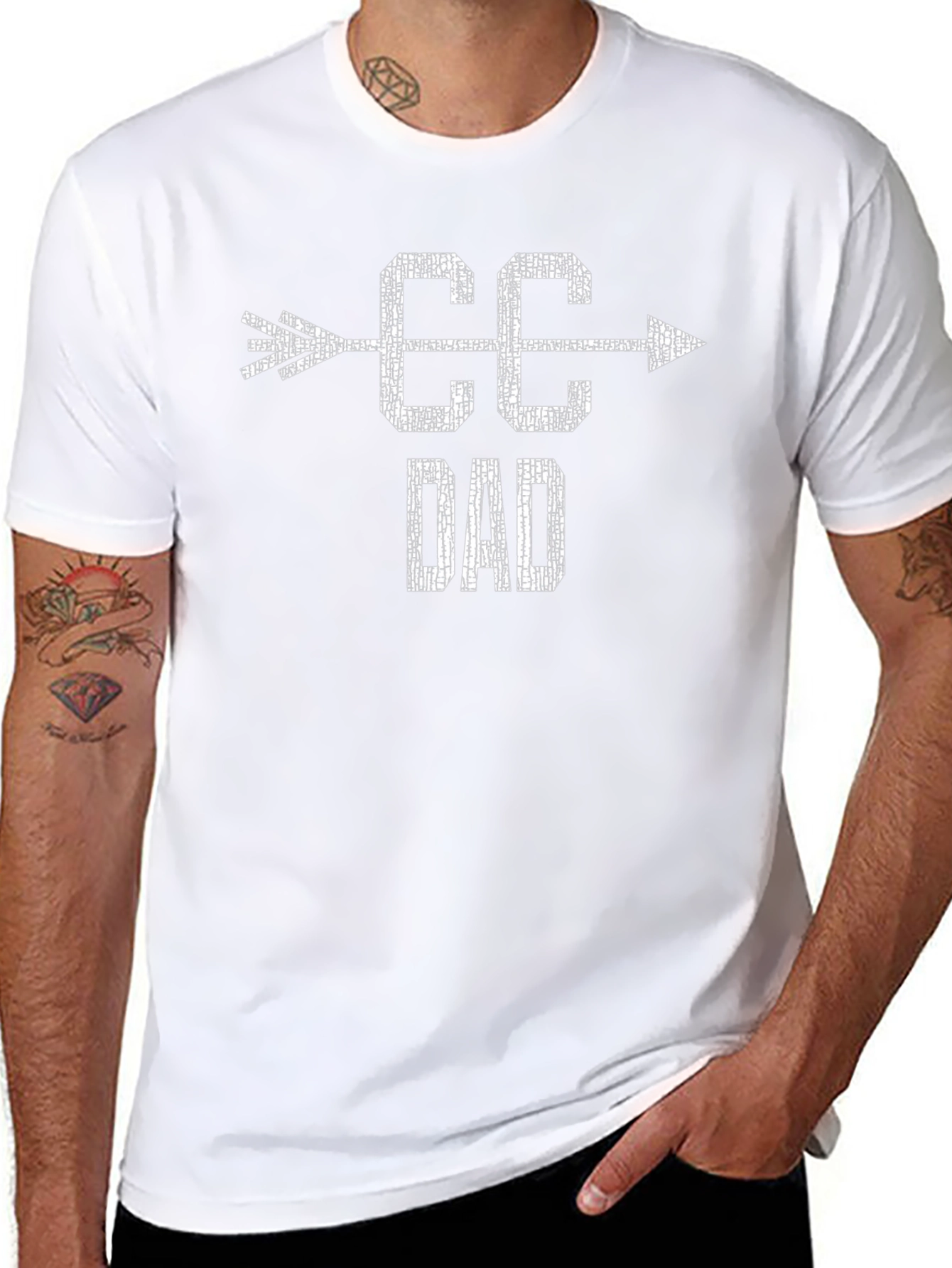 CC Dad Arrow T-Shirt - Cross Country