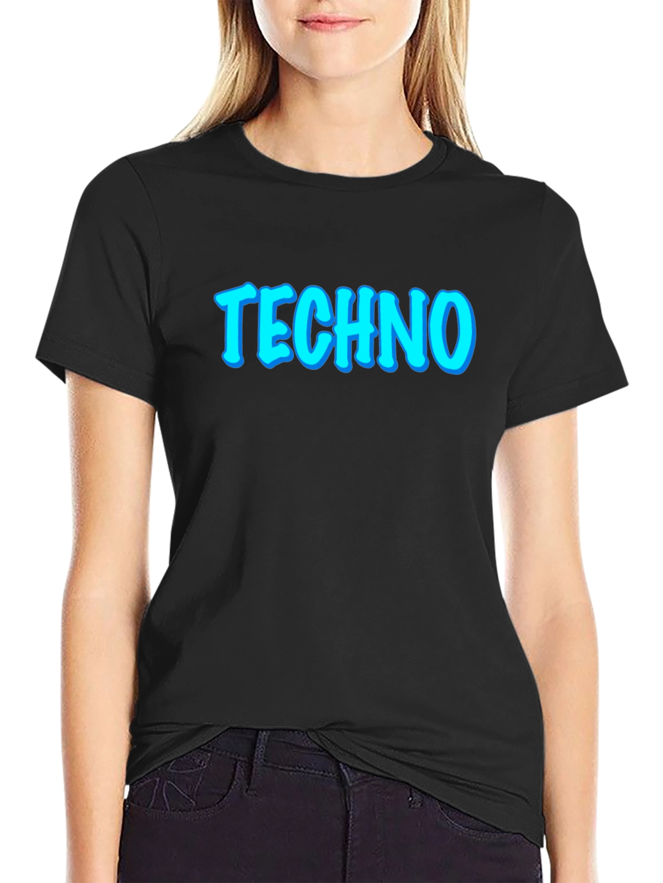 Techno T-Shirt - Bold Graphic Tee