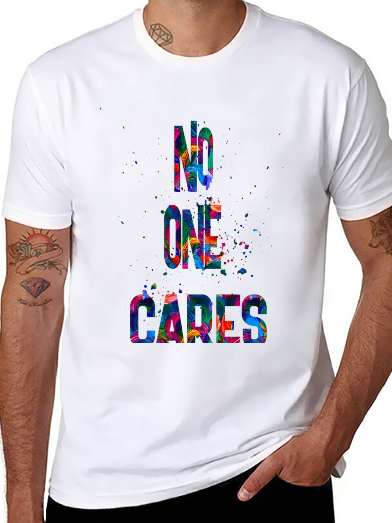 No One Cares Graphic Tee