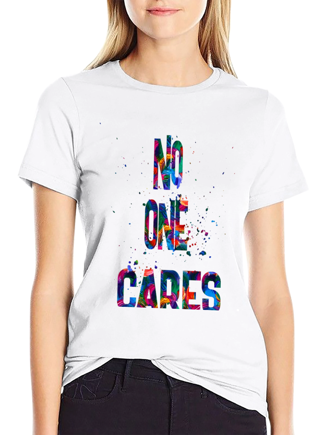 No One Cares Graphic Tee