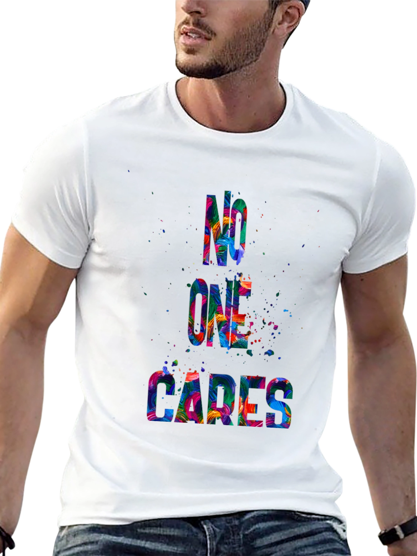 No One Cares Graphic Tee
