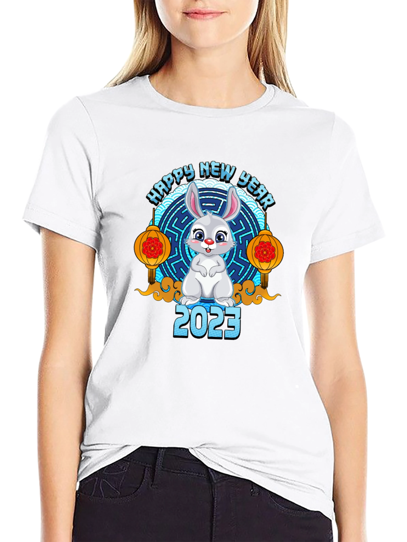 Happy New Year 2023 Rabbit T-Shirt