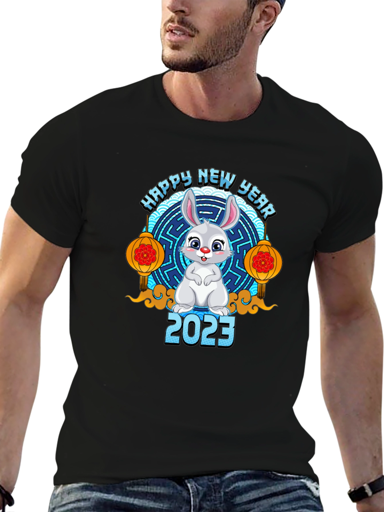Happy New Year 2023 Rabbit T-Shirt