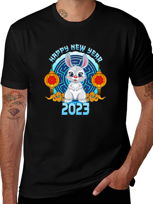 Happy New Year 2023 Rabbit T-Shirt