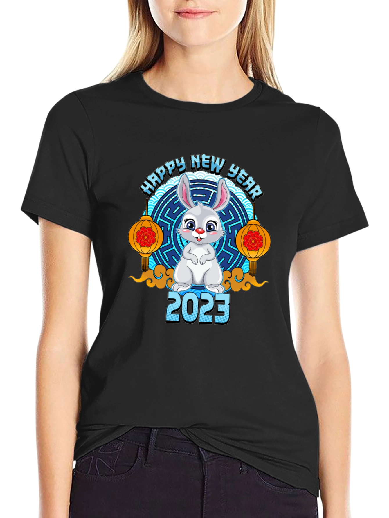 Happy New Year 2023 Rabbit T-Shirt