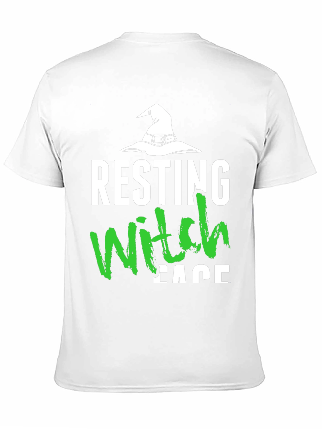 Resting Witch Face Halloween T-Shirt
