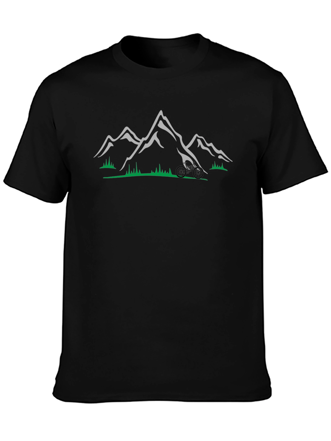 Mountain Biker T-Shirt - Adventure Awaits!
