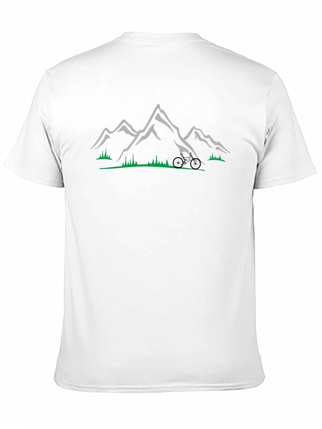 Mountain Biker T-Shirt - Adventure Awaits!
