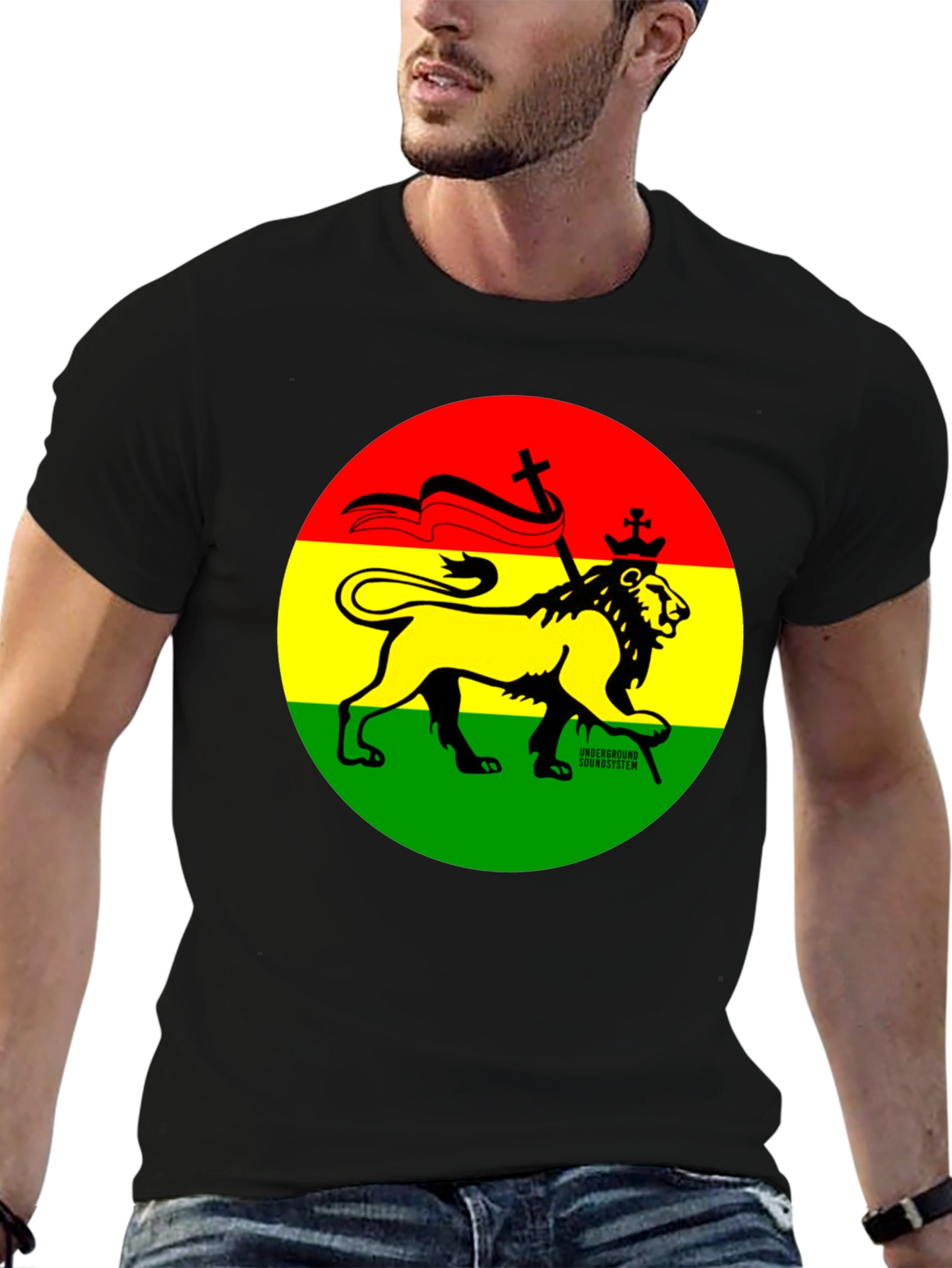 Rasta Lion T-Shirt - Reggae Style
