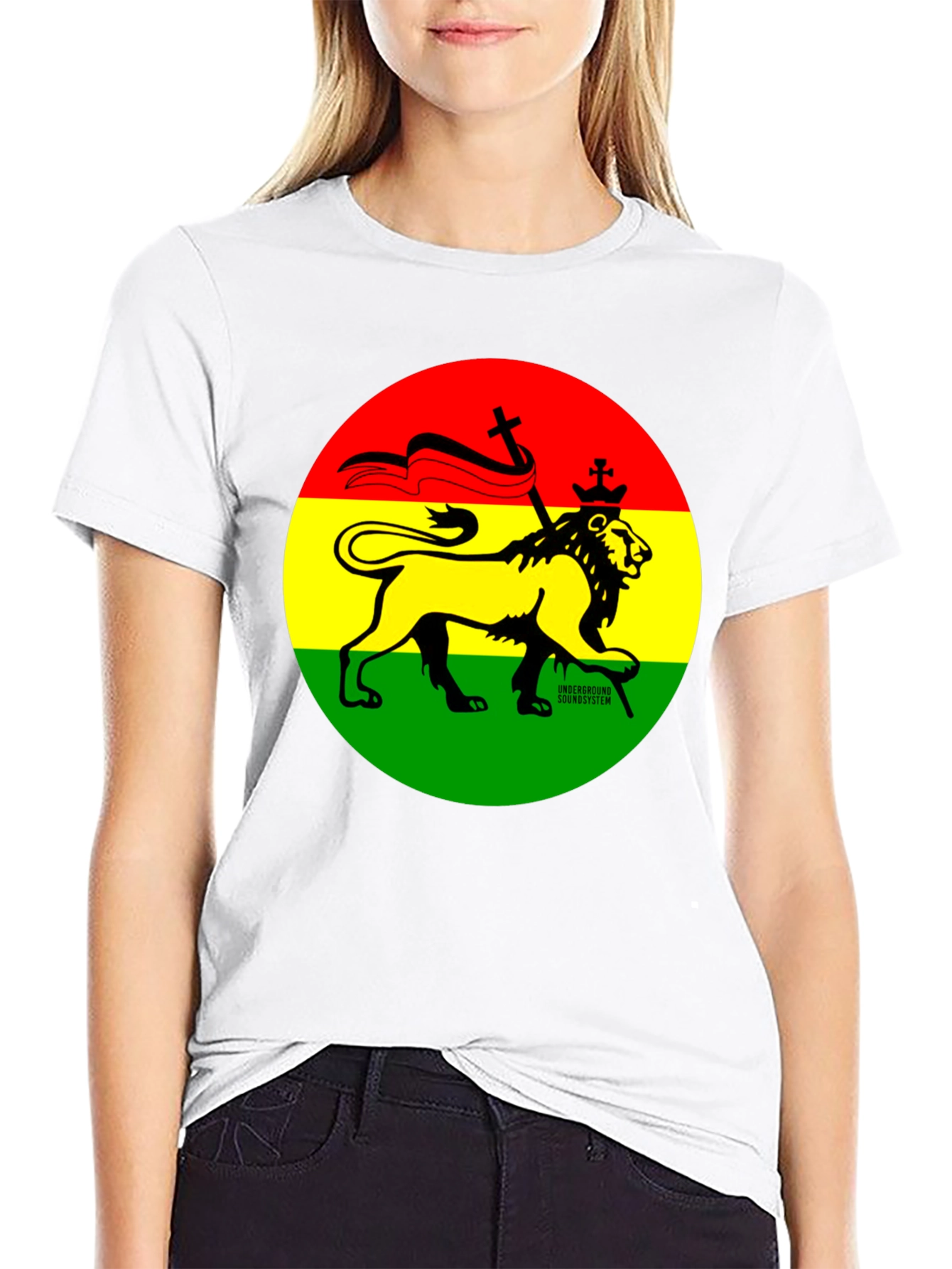 Rasta Lion T-Shirt - Reggae Style