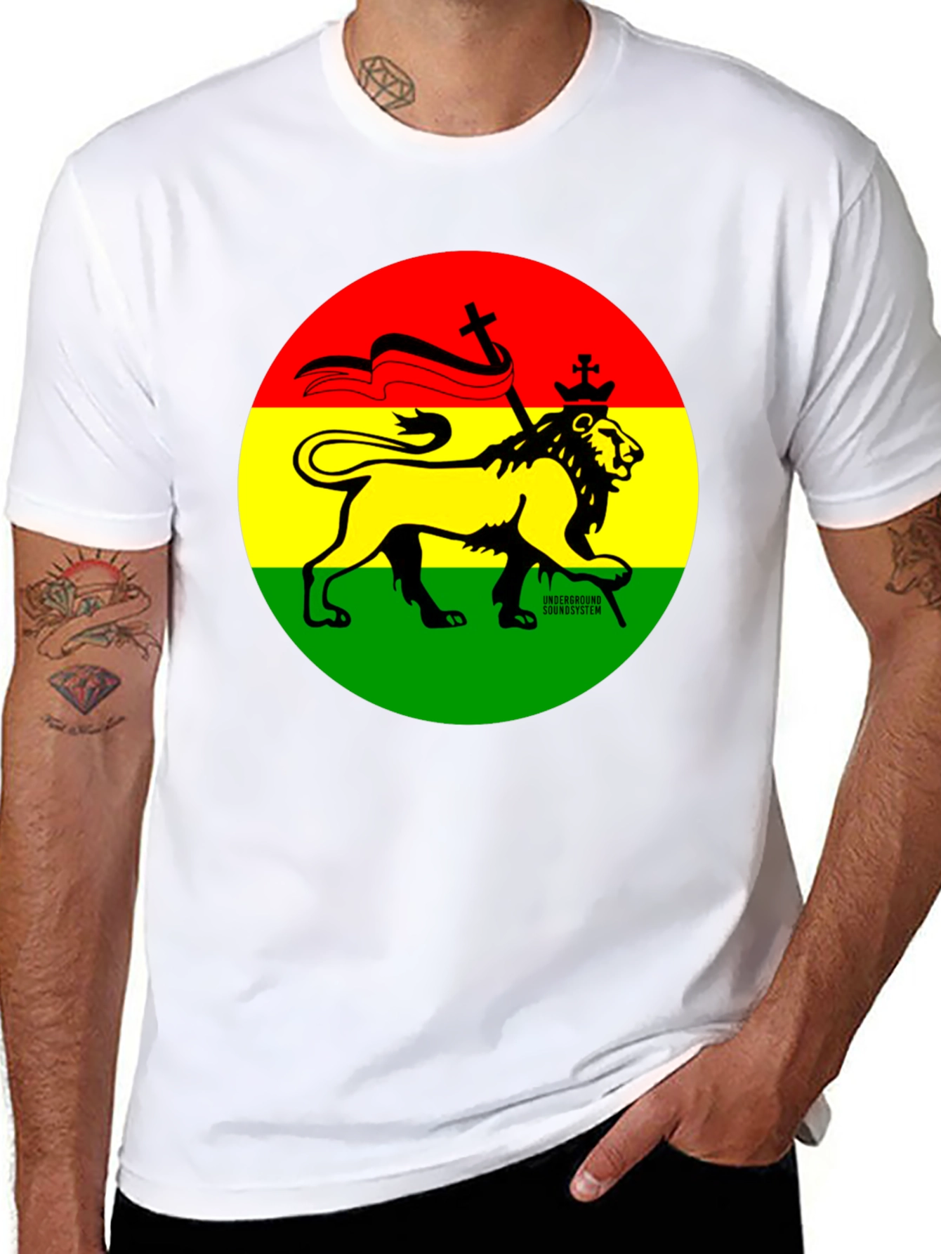 Rasta Lion T-Shirt - Reggae Style