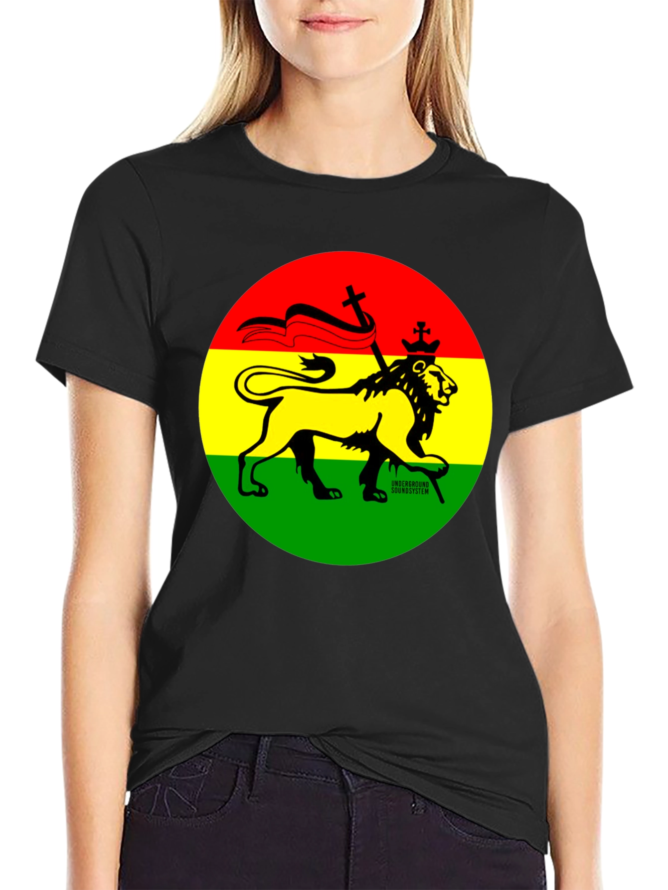 Rasta Lion T-Shirt - Reggae Style