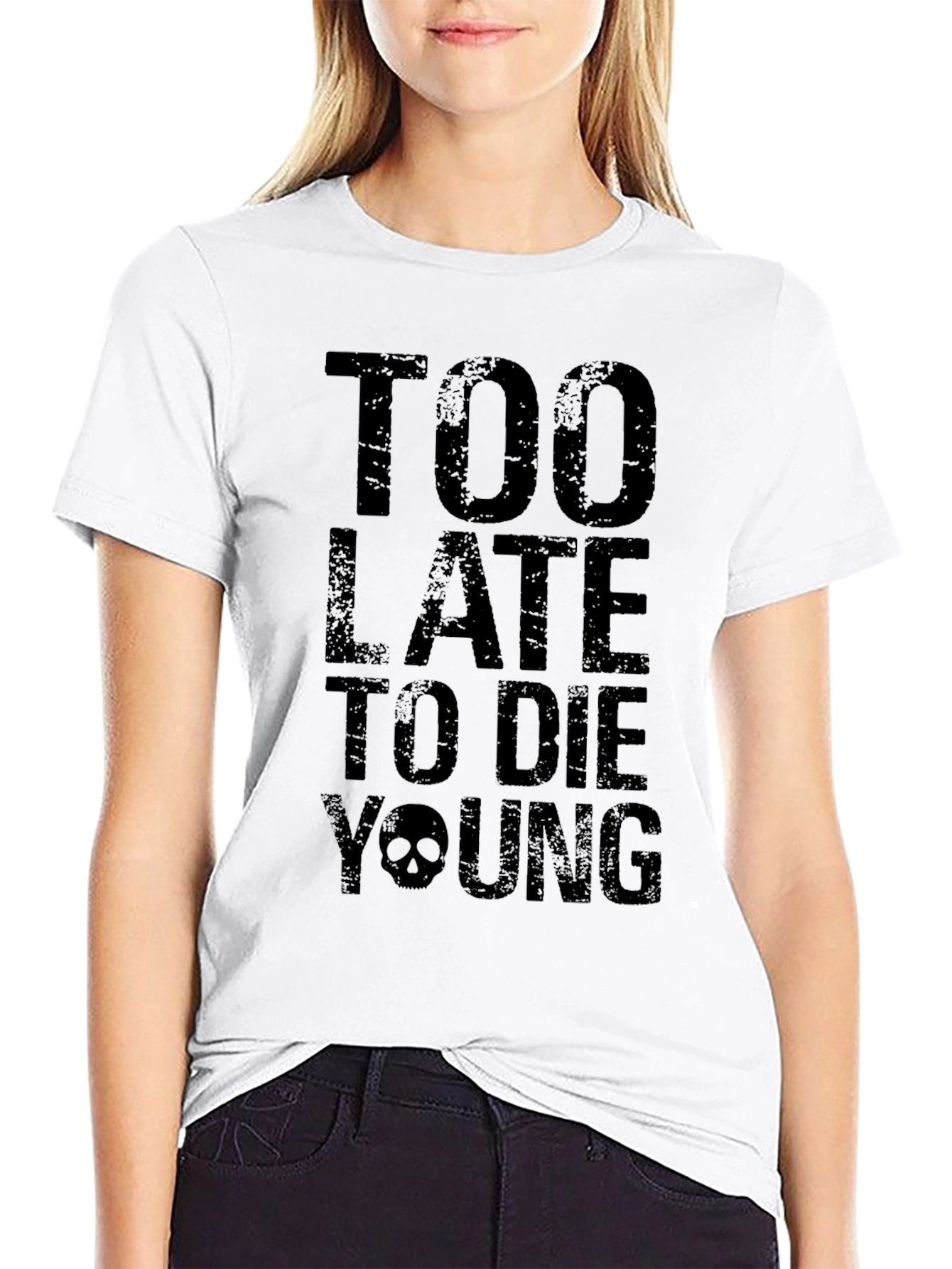 Too Late To Die Young Graphic Tee