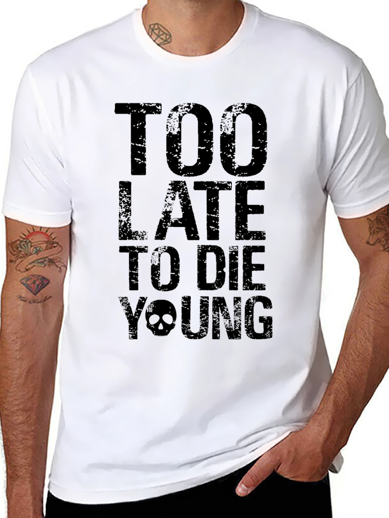Too Late To Die Young Graphic Tee