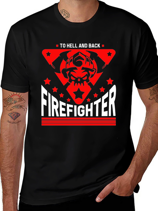 Firefighter To Hell and Back Graphic Tee