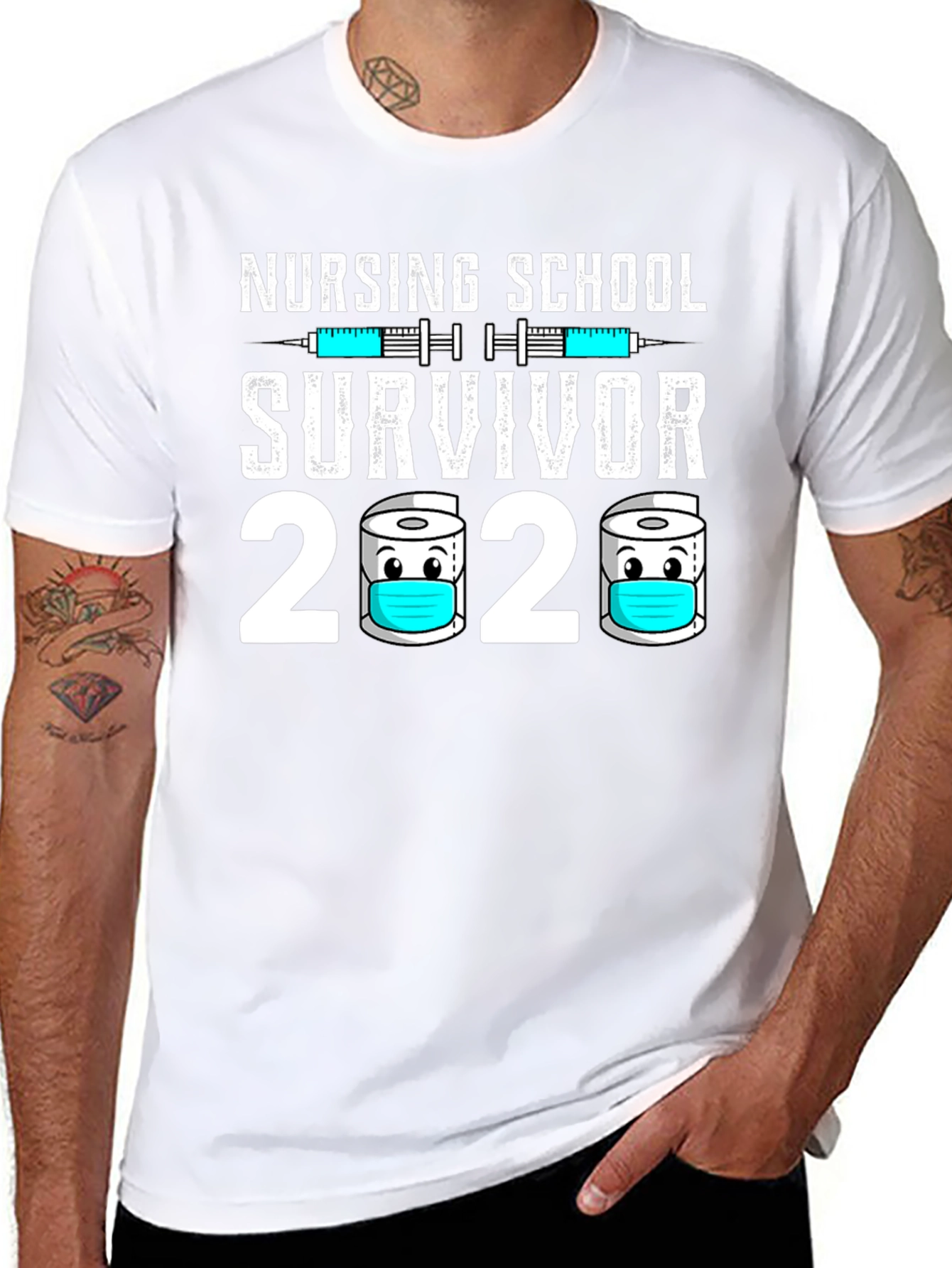 Nursing School Survivor 2020 T-Shirt