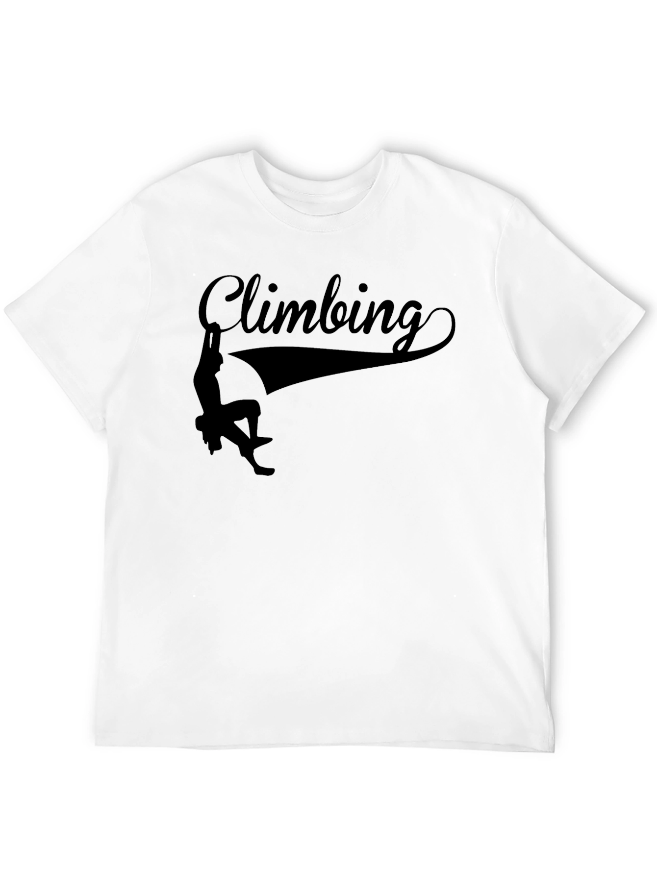 Climbing Graphic Print T-Shirt