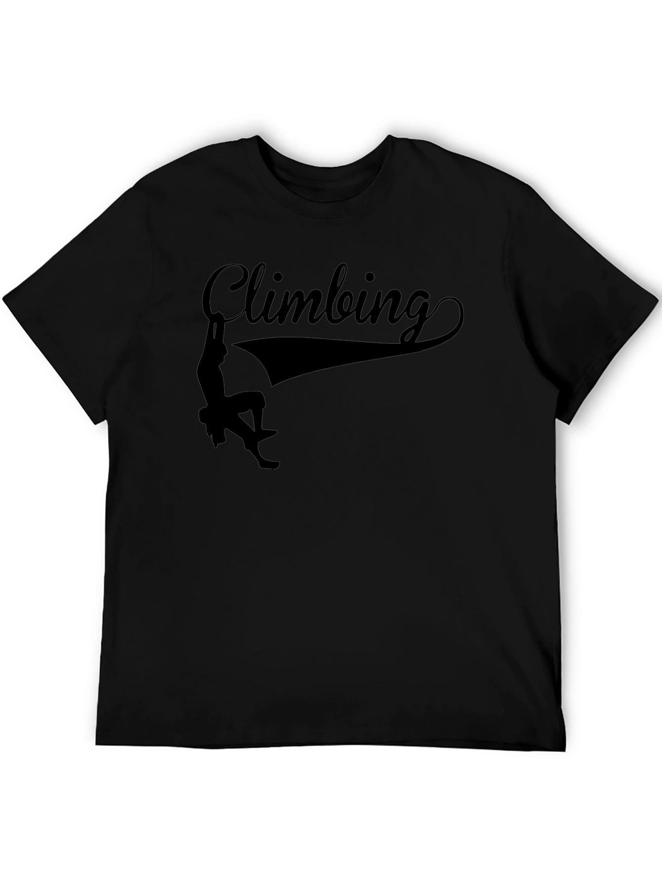 Climbing Graphic Print T-Shirt
