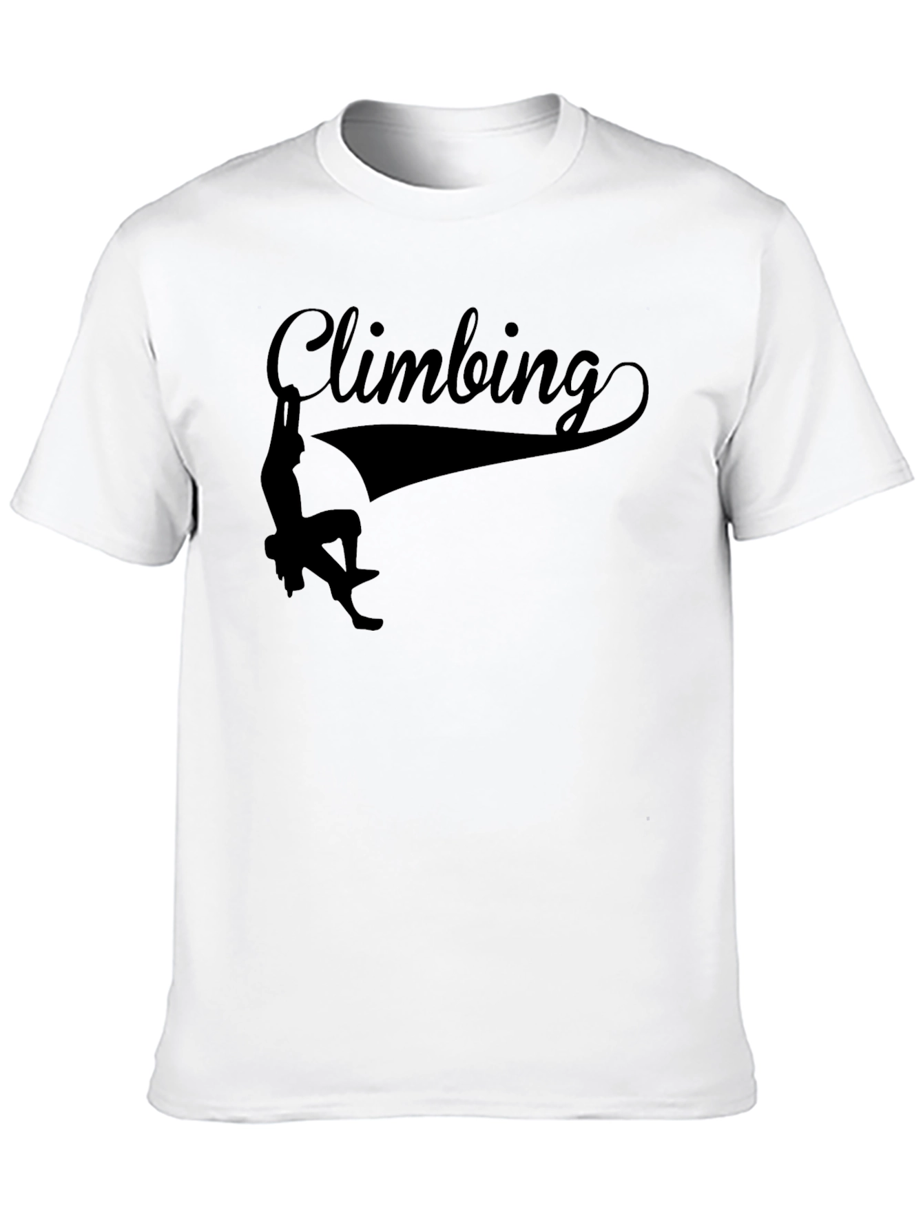 Climbing Graphic Print T-Shirt
