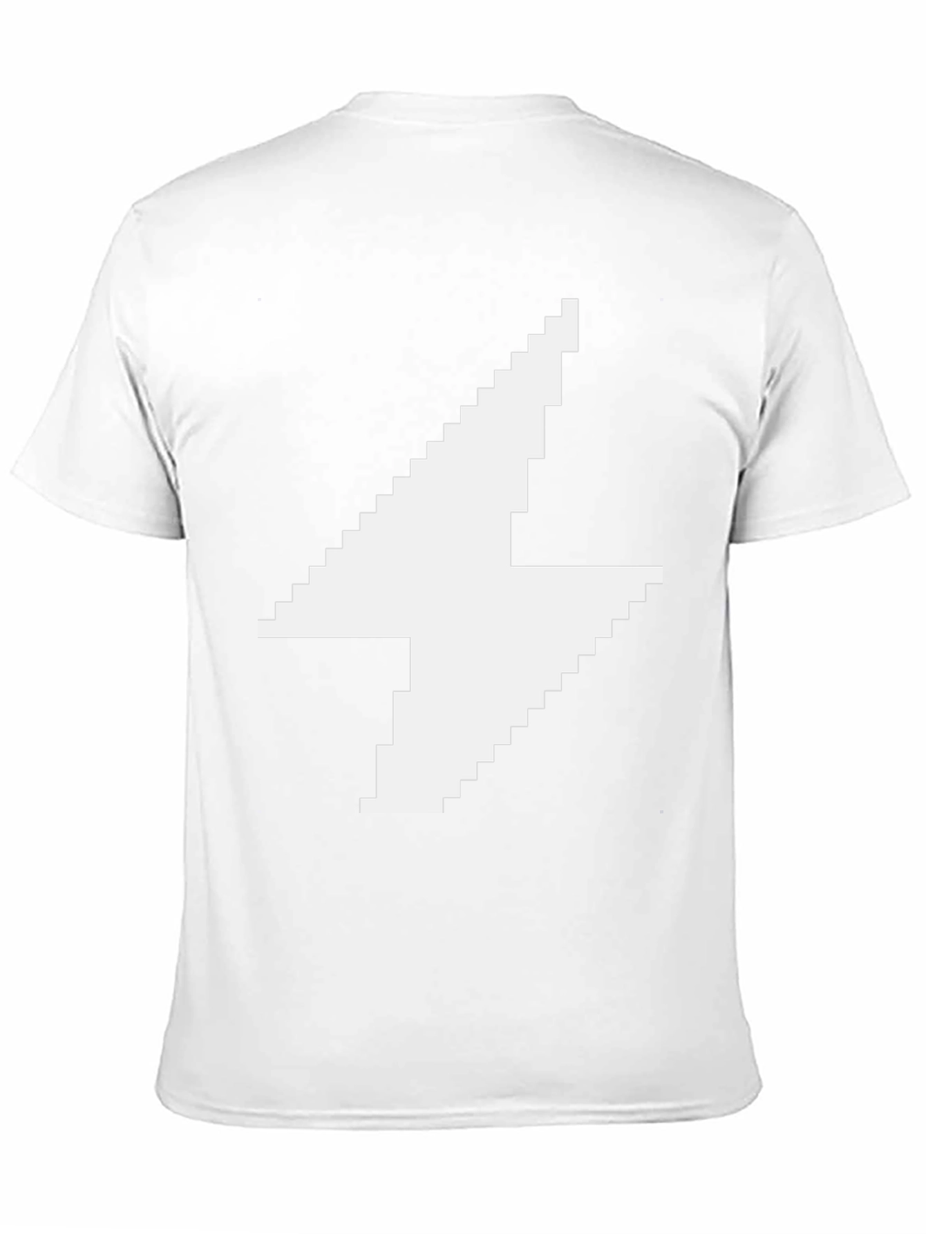 Pixel Lightning Bolt Black T-Shirt