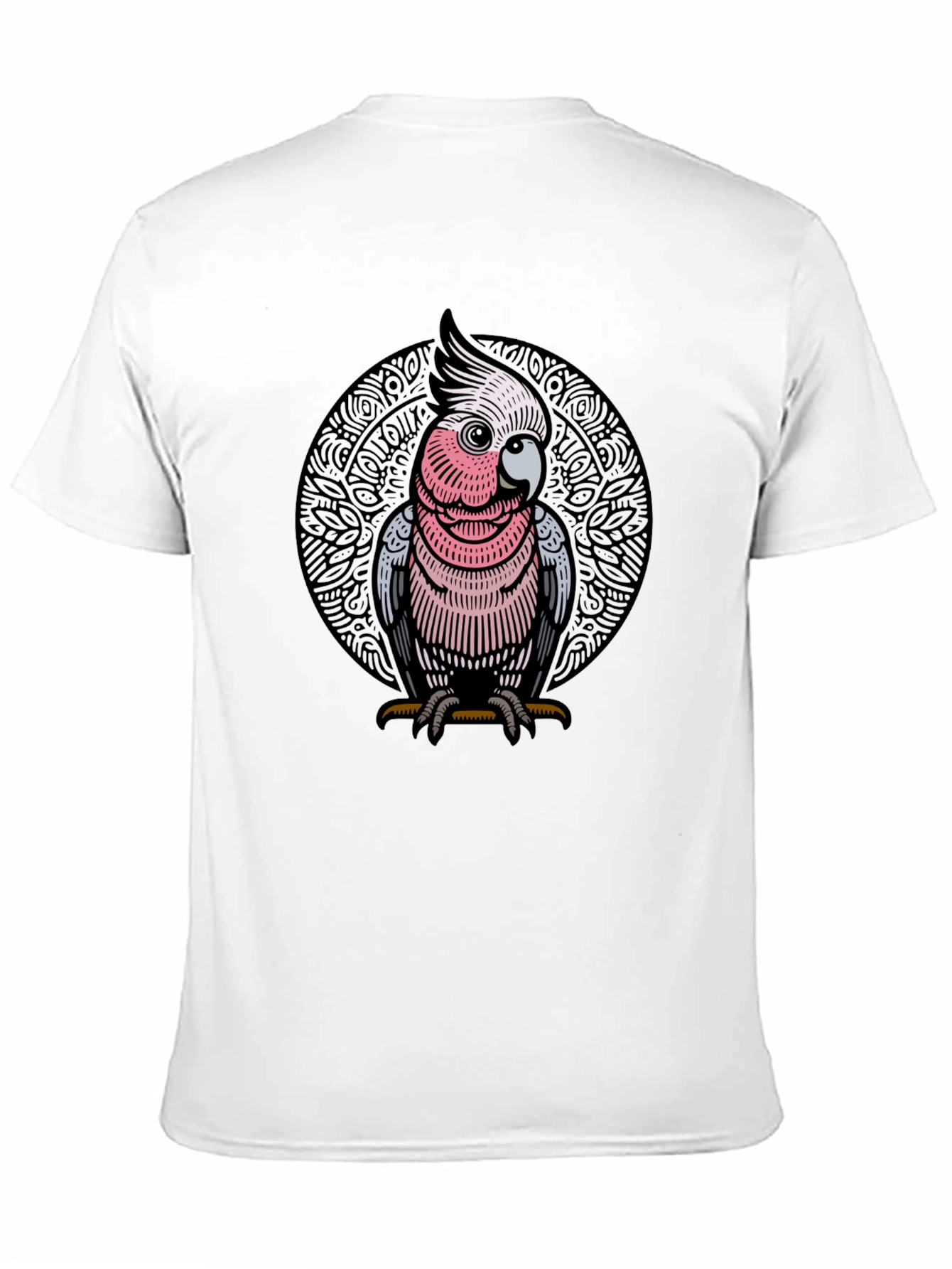 Pink Cockatoo Graphic Tee