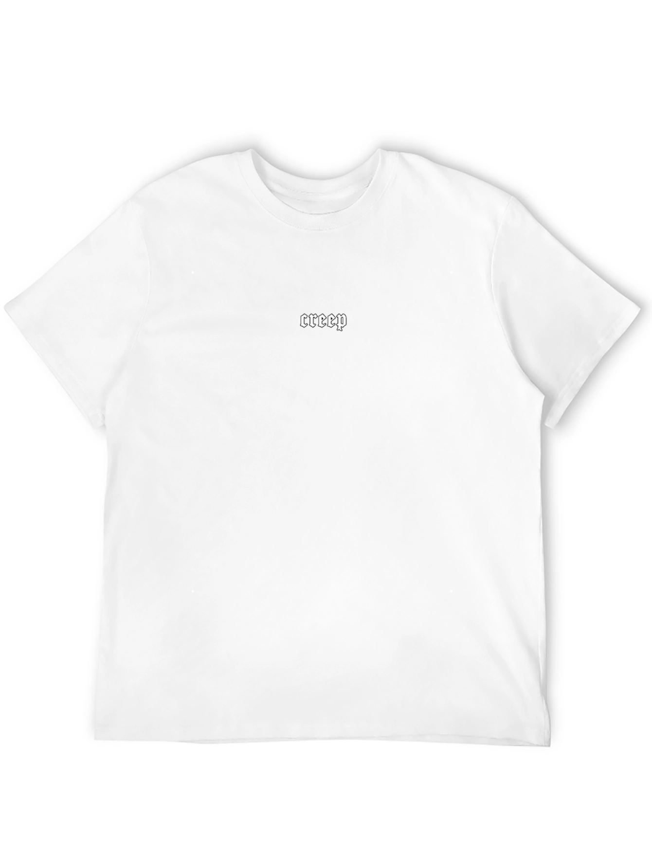 Creep Graphic Tee - Modern Black Cotton T-Shirt