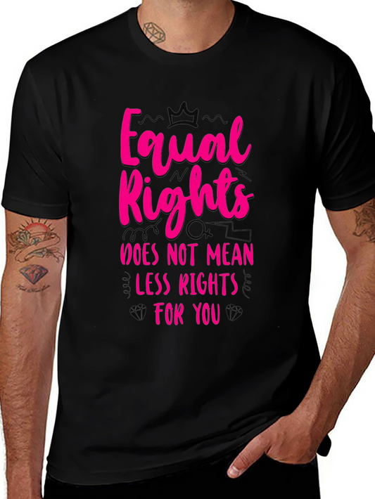 Equal Rights Graphic Tee - Black