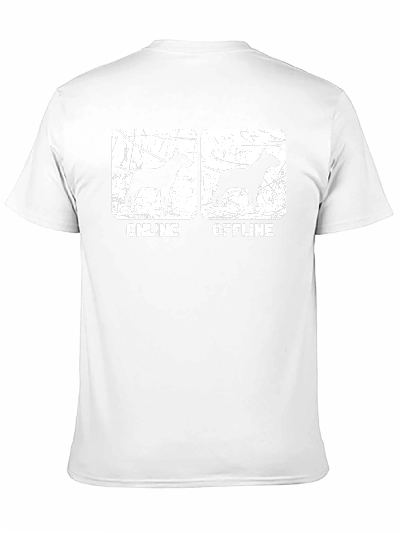 Online Offline Dog Lover T-Shirt
