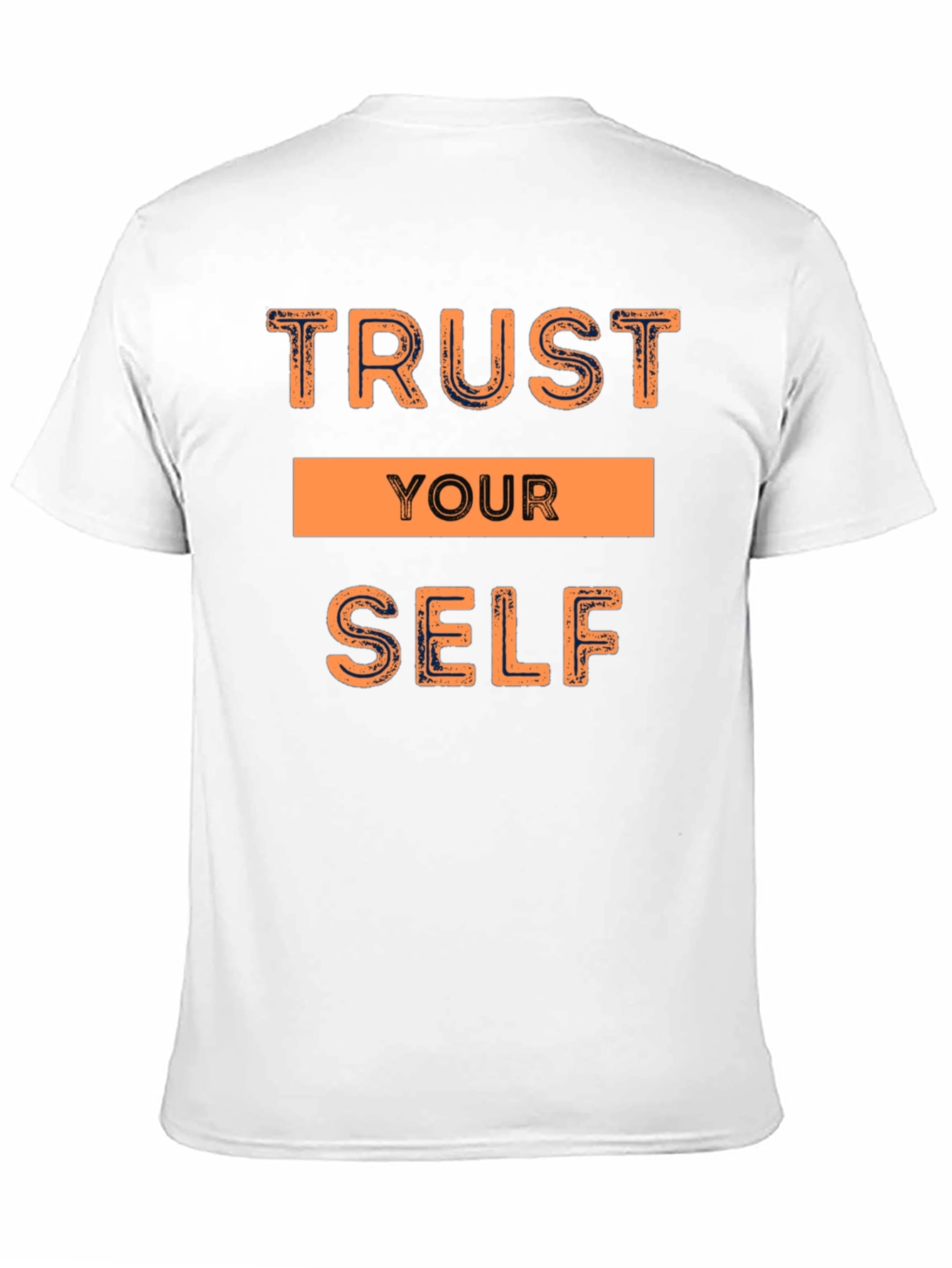 Trust Yourself Graphic Black T-Shirt