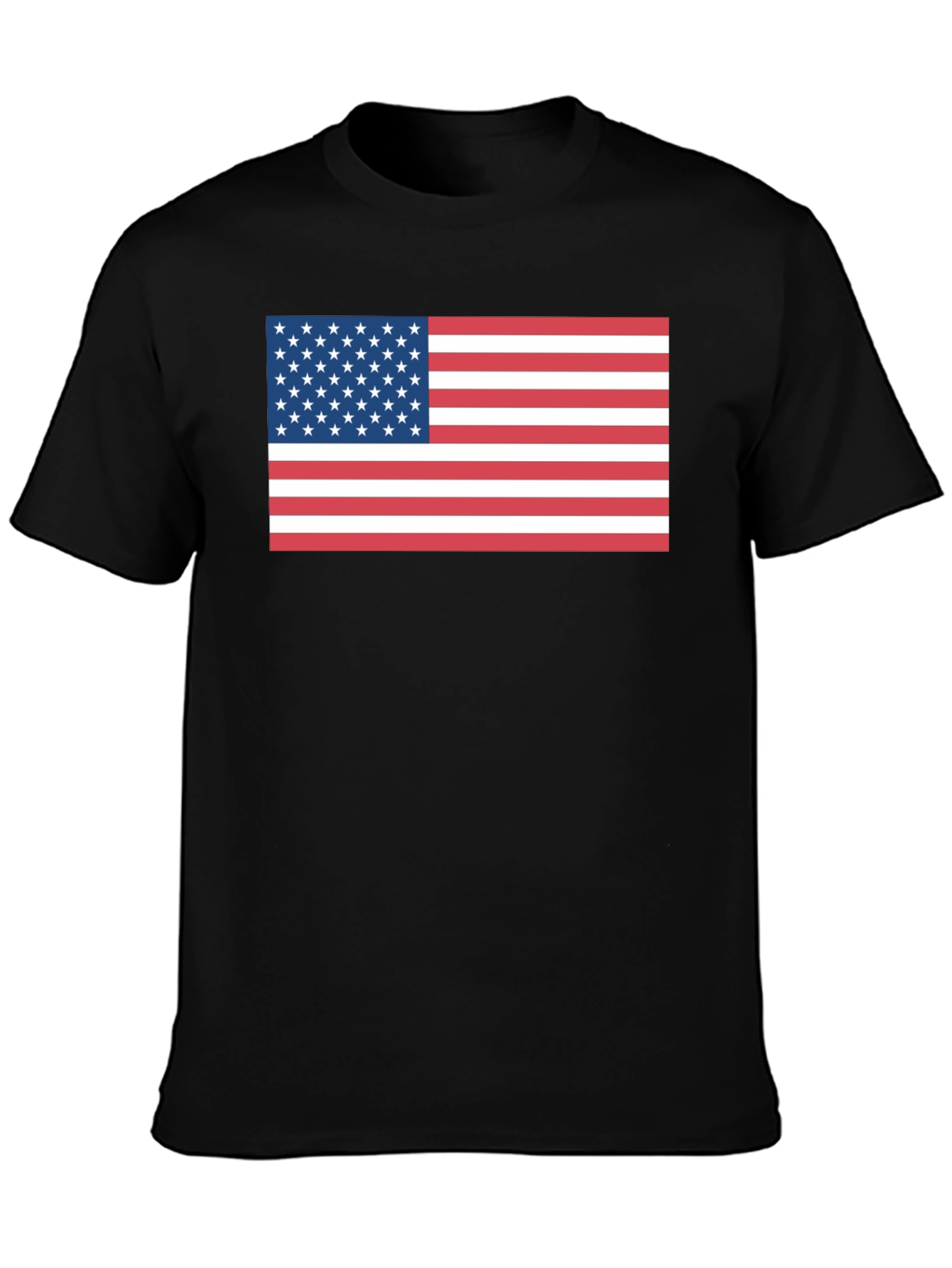USA Flag Graphic Tee - Patriotic T-Shirt