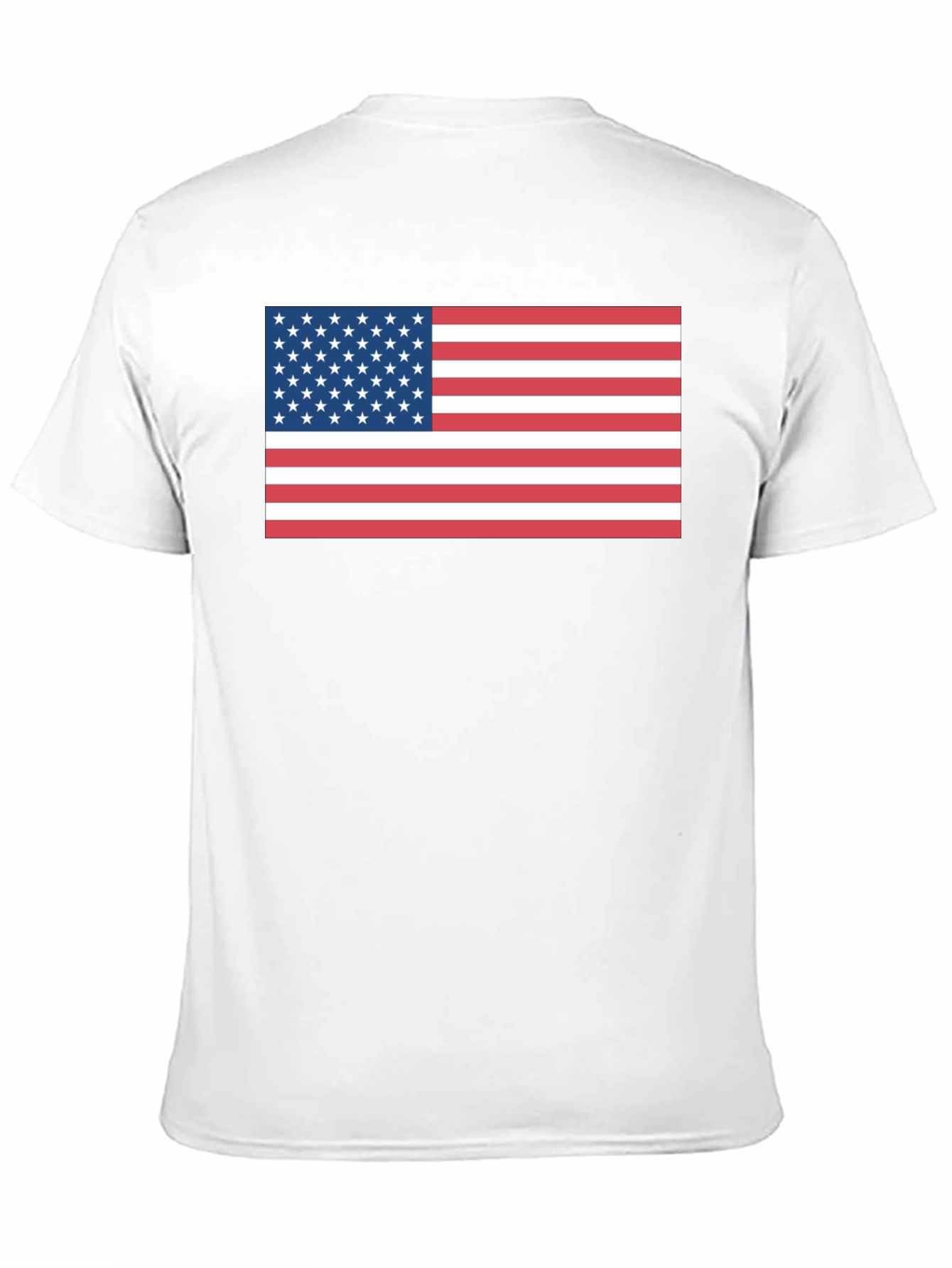 USA Flag Graphic Tee - Patriotic T-Shirt