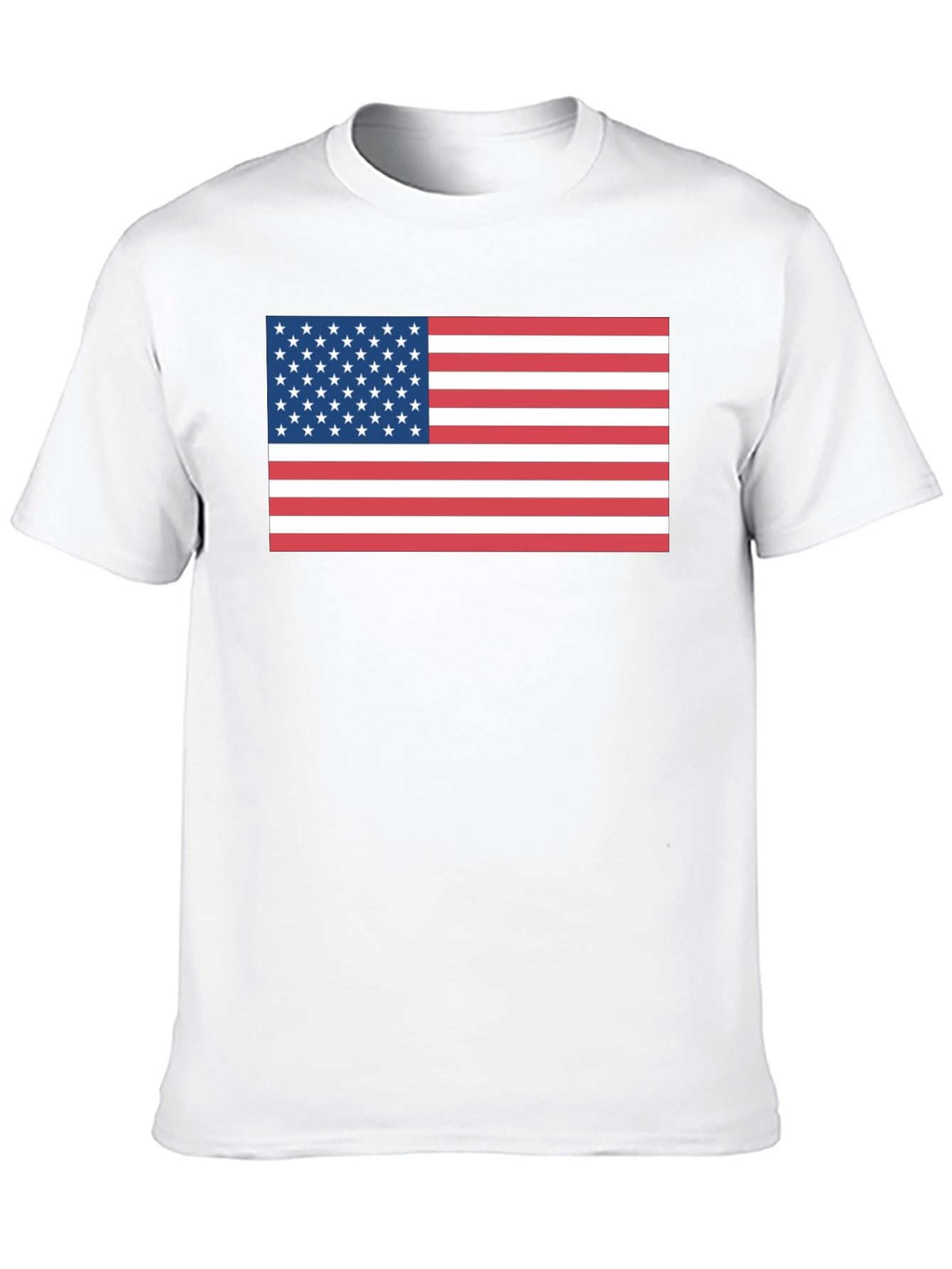 USA Flag Graphic Tee - Patriotic T-Shirt