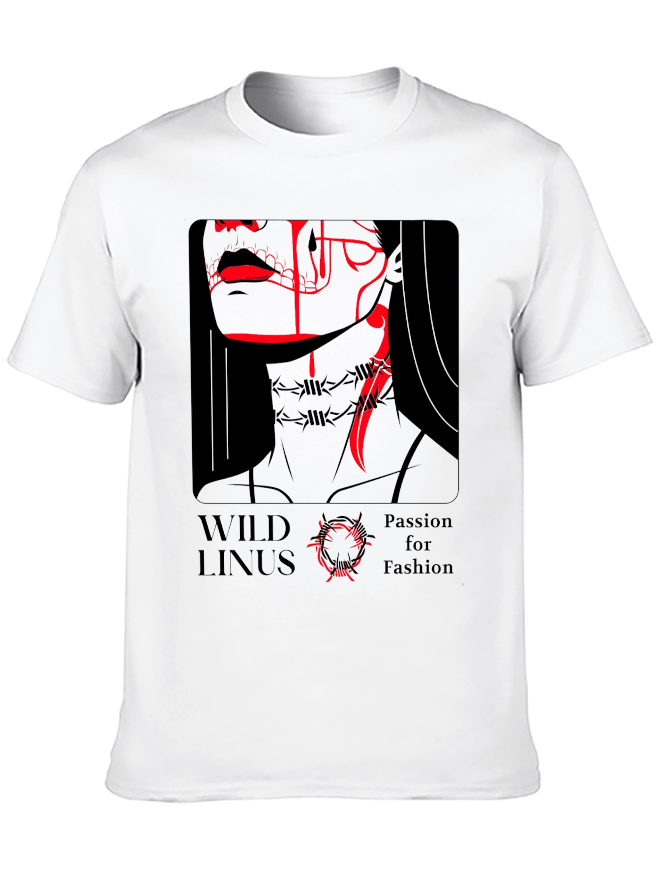 Wild Linus Passion for Fashion Black T-Shirt