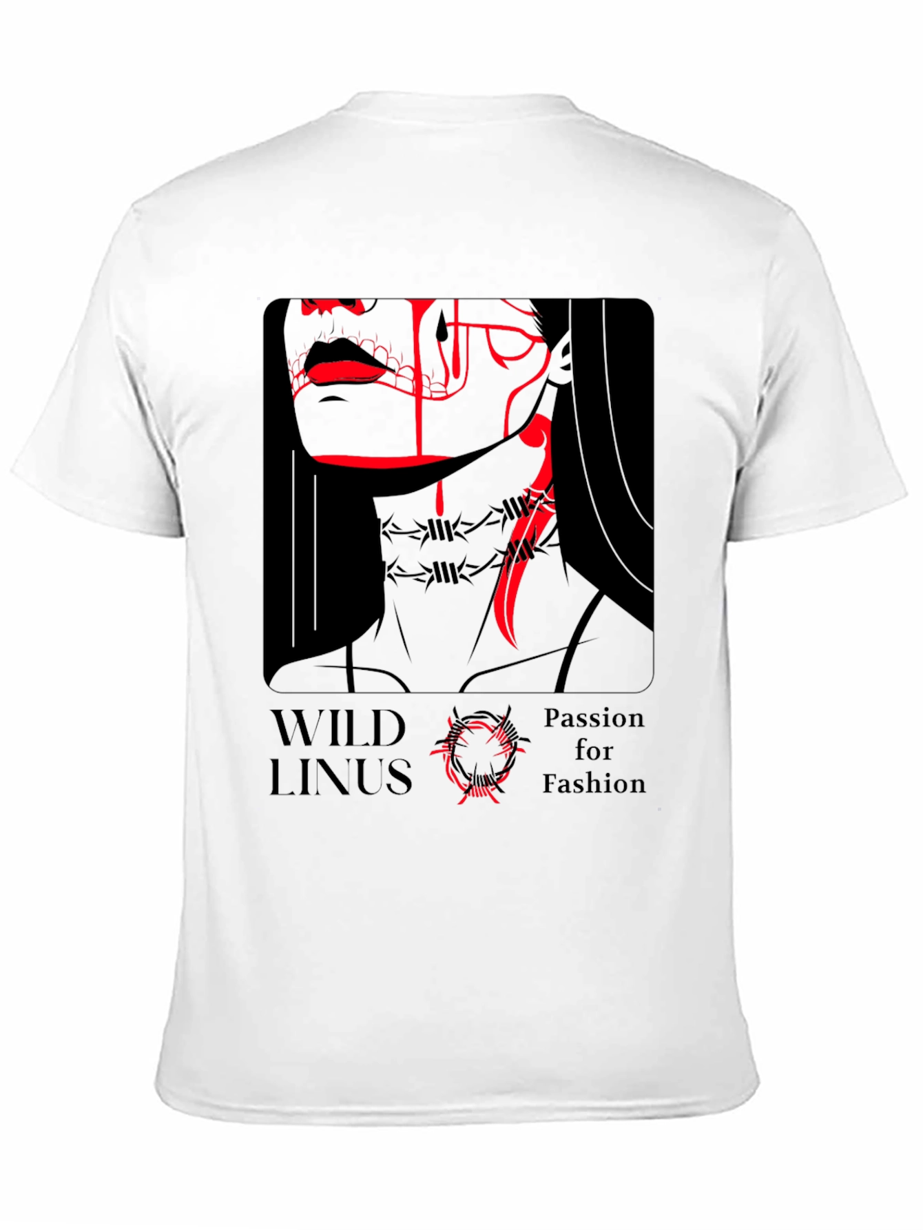 Wild Linus Passion for Fashion Black T-Shirt