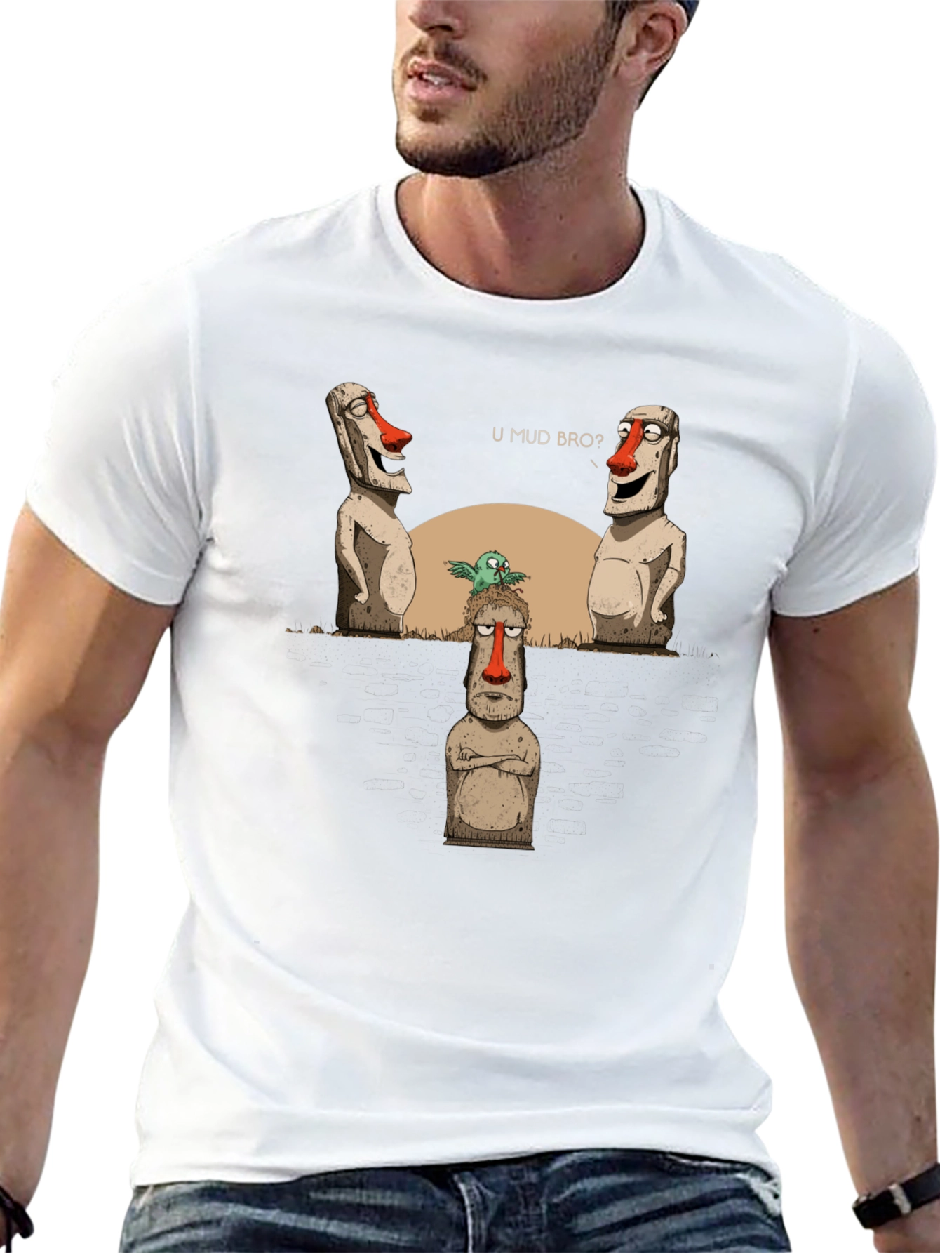U Mud Bro? Funny Graphic T-Shirt