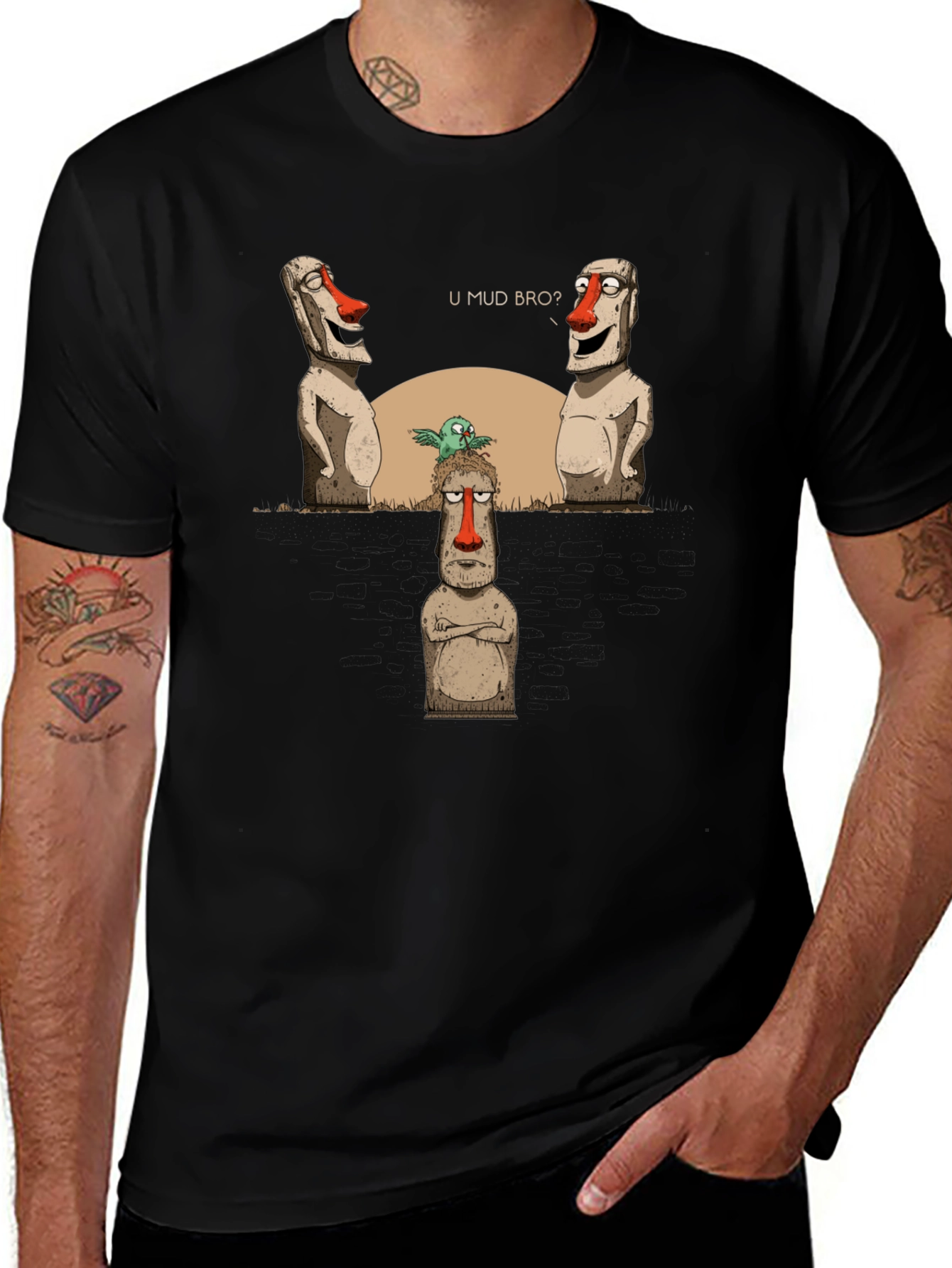 U Mud Bro? Funny Graphic T-Shirt