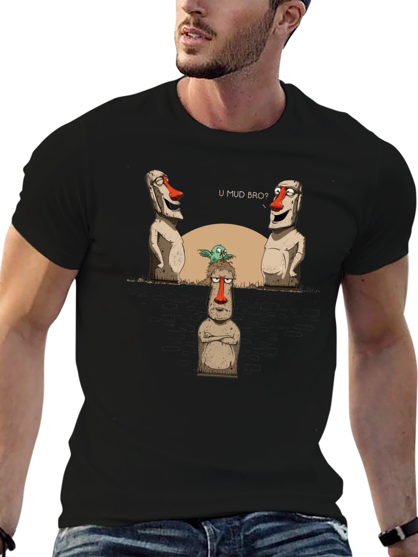 U Mud Bro? Funny Graphic T-Shirt