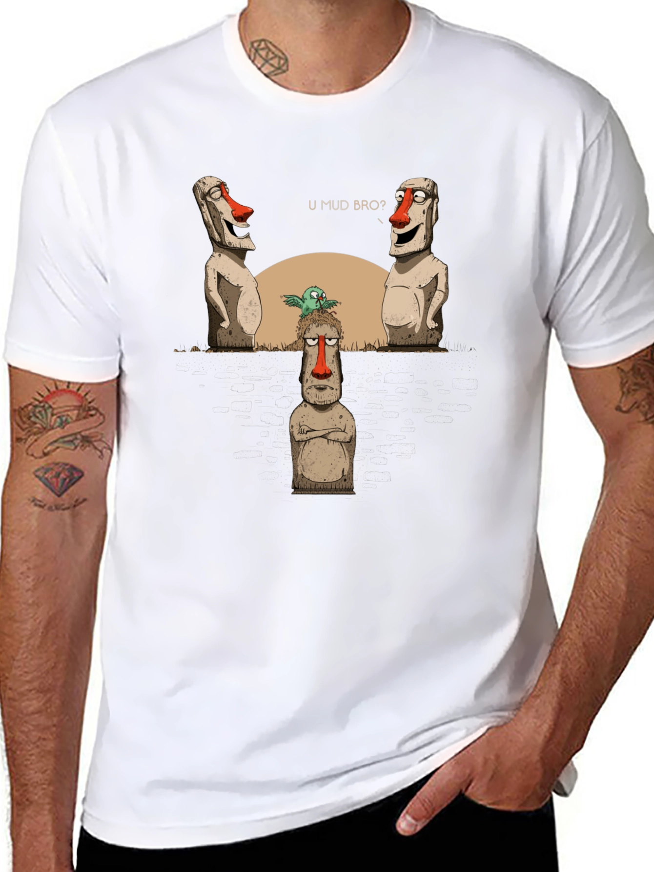 U Mud Bro? Funny Graphic T-Shirt
