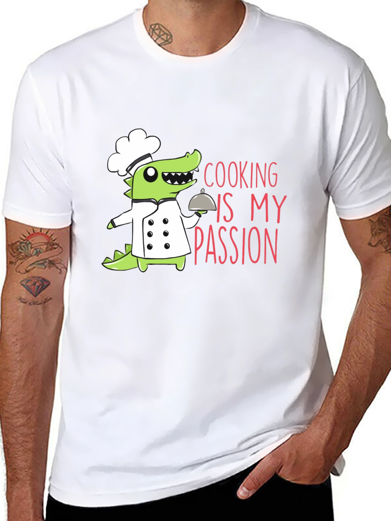 Funny Chef Alligator T-Shirt
