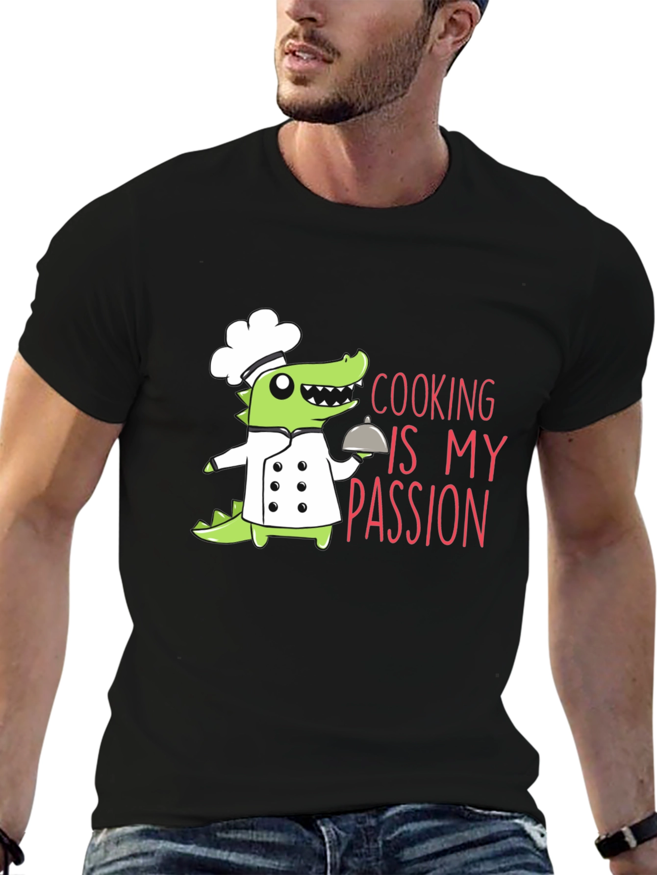Funny Chef Alligator T-Shirt