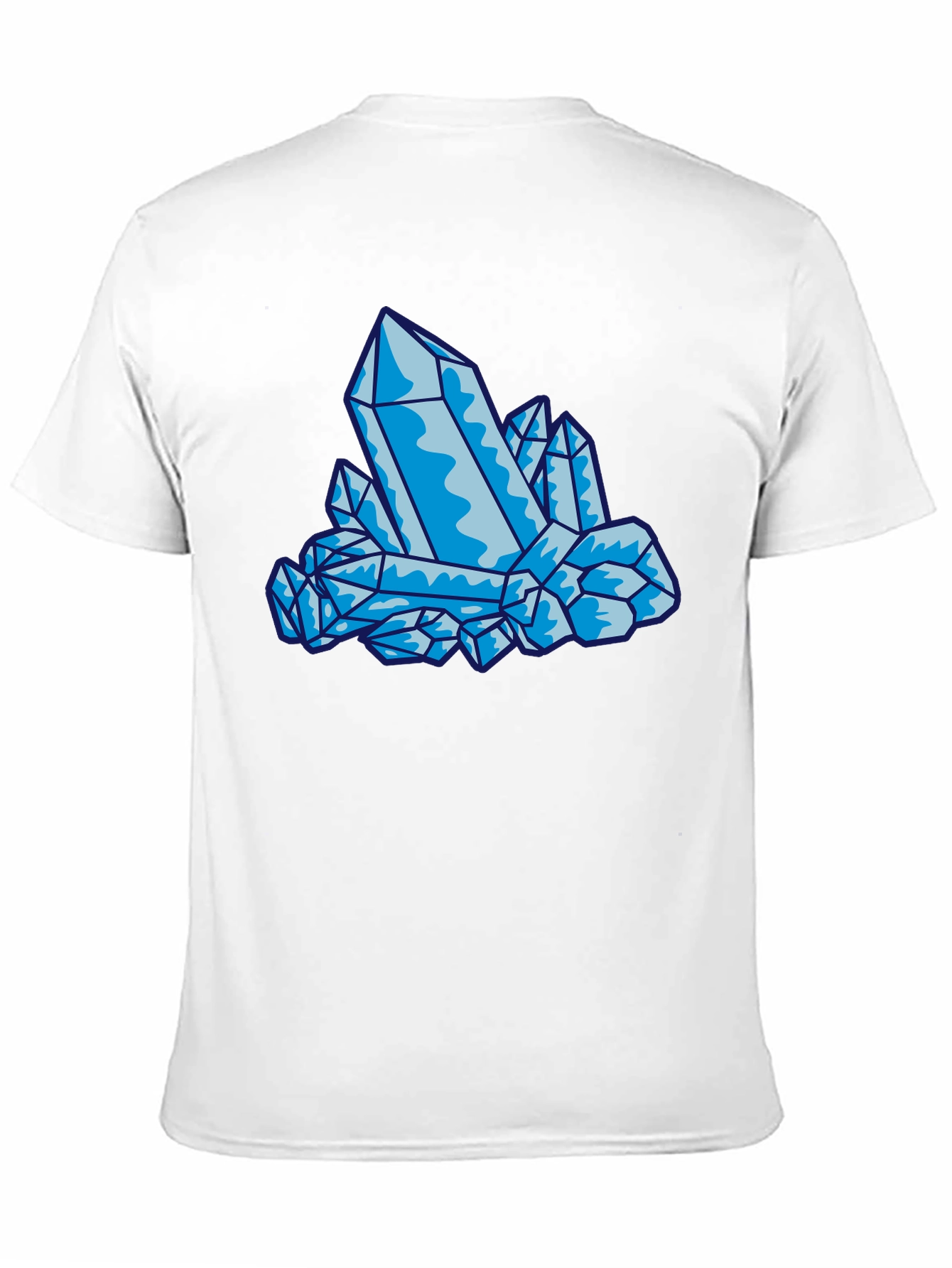 Crystal Design Black T-Shirt