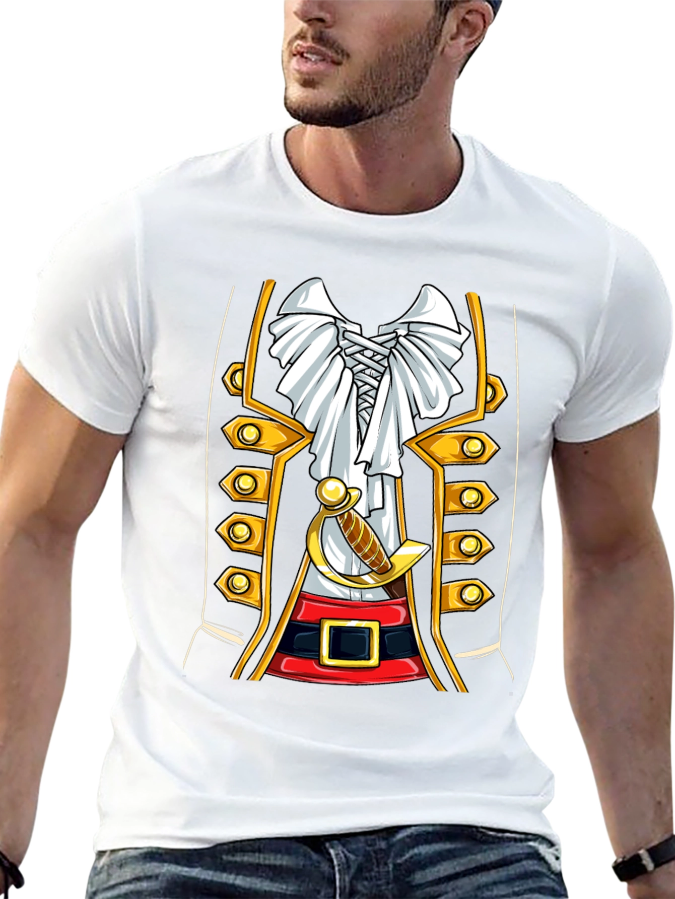 Pirate Costume T-Shirt - Party Ready