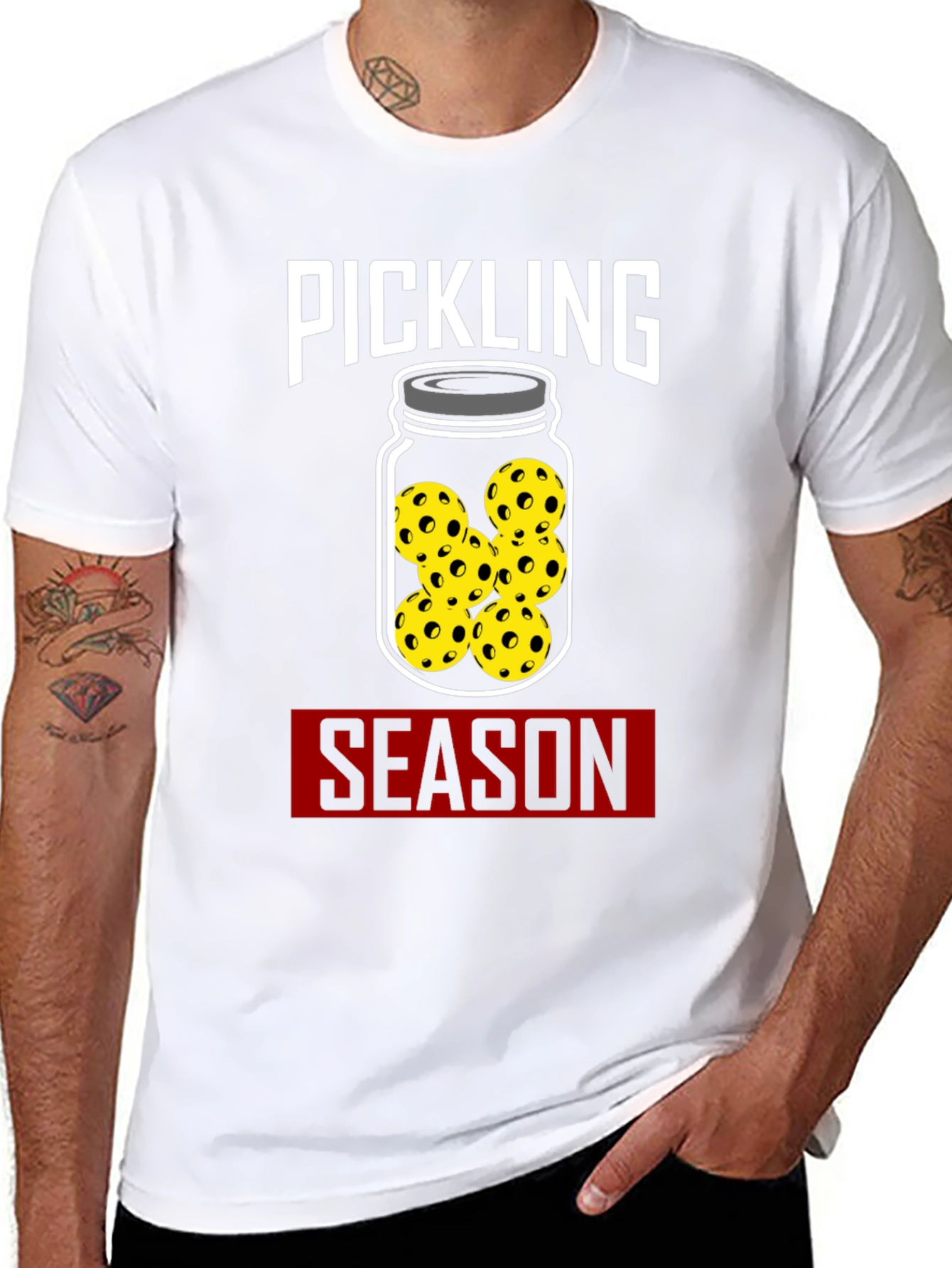 Pickling Season T-Shirt - Funny Pickleball Gift