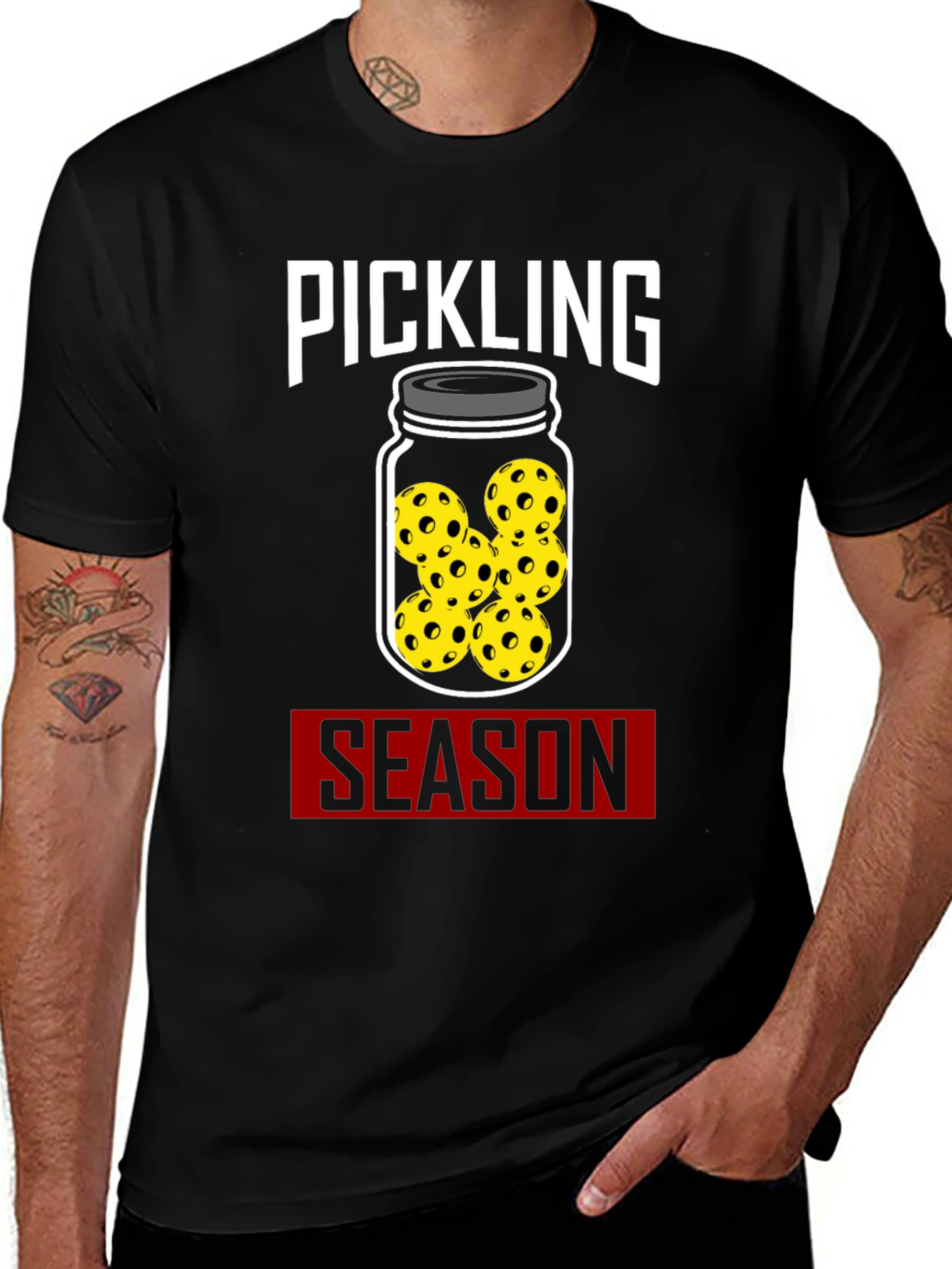 Pickling Season T-Shirt - Funny Pickleball Gift