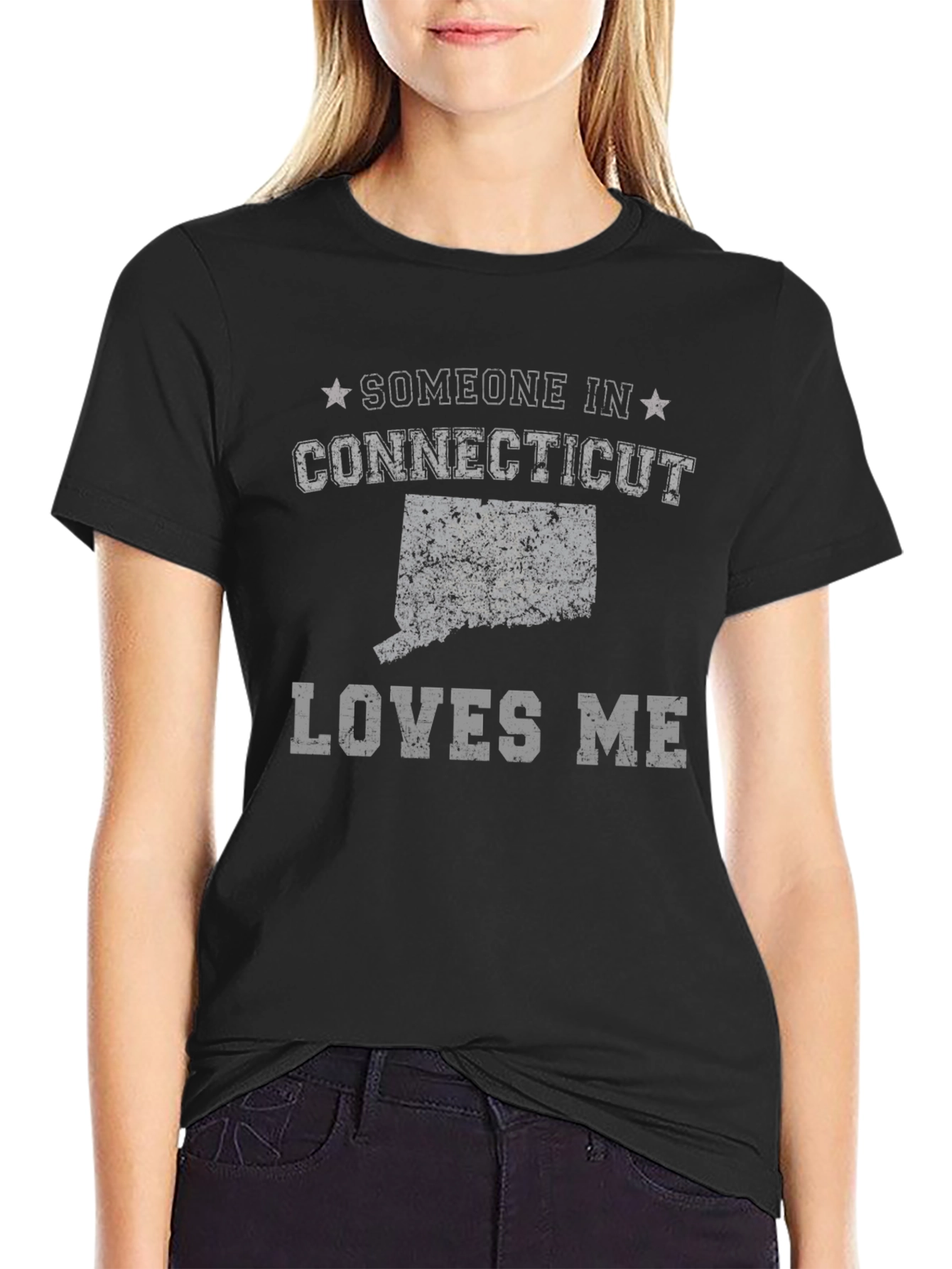 Connecticut Loves Me Graphic T-Shirt