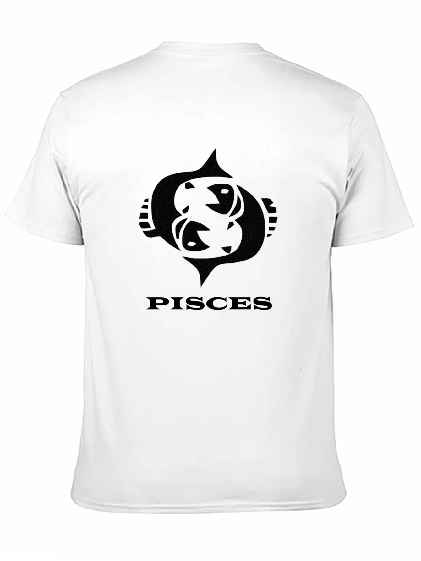 Pisces Zodiac Black T-Shirt - Astrology Tee