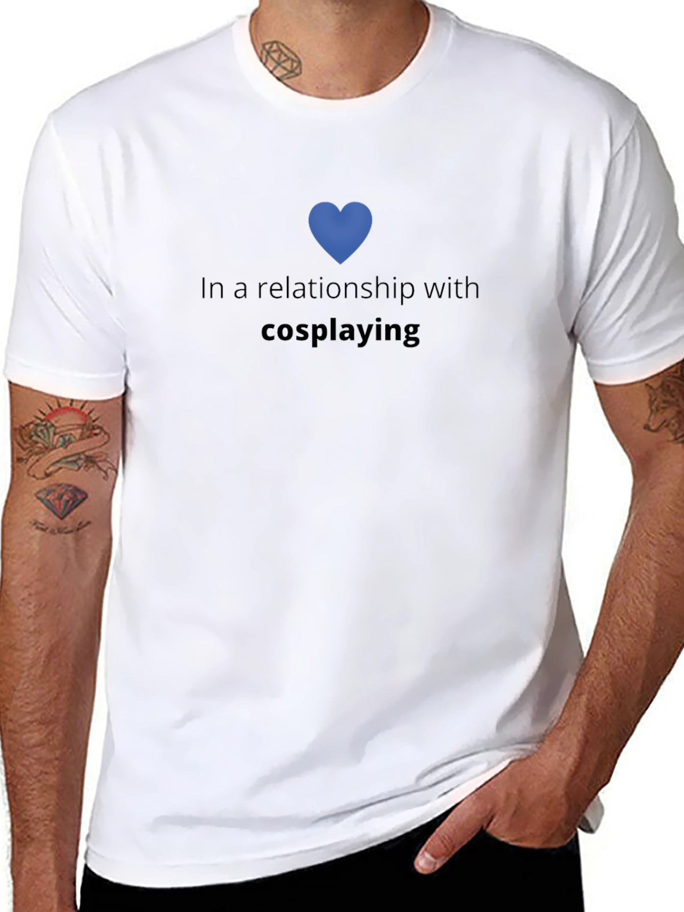 Cosplaying Relationship T-Shirt -  Hobby Tee
