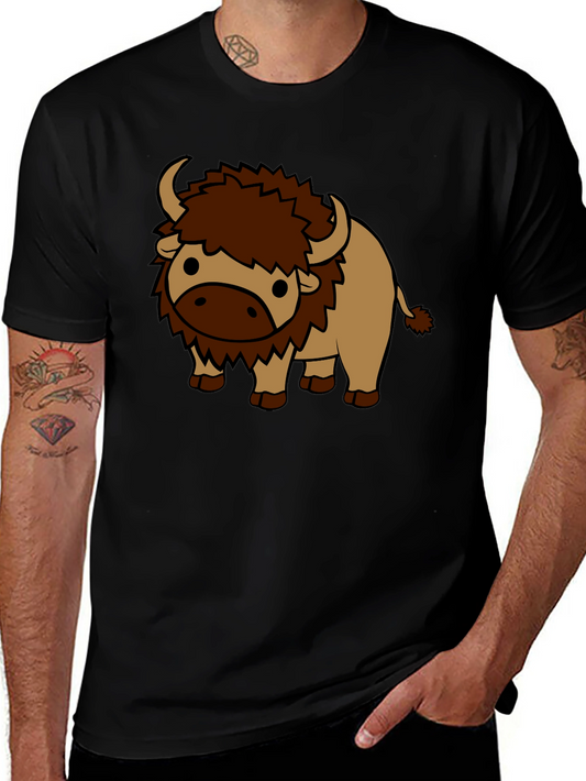 Cute Cartoon Buffalo T-Shirt