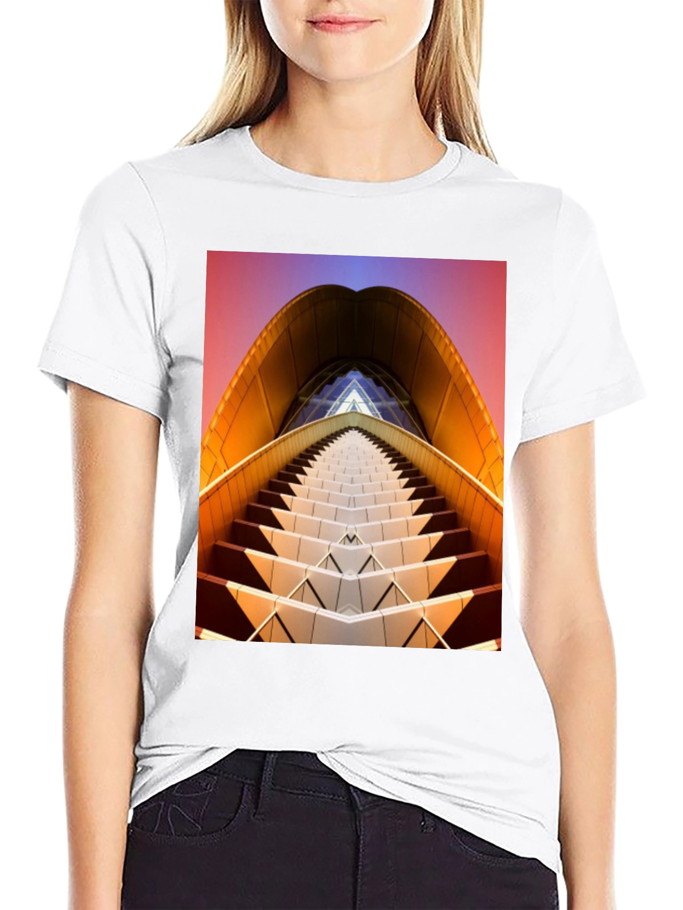 Architectural Black T-Shirt
